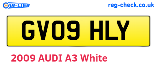 GV09HLY are the vehicle registration plates.