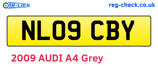 NL09CBY are the vehicle registration plates.