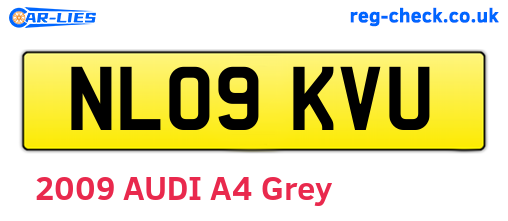 NL09KVU are the vehicle registration plates.