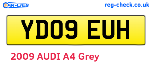 YD09EUH are the vehicle registration plates.