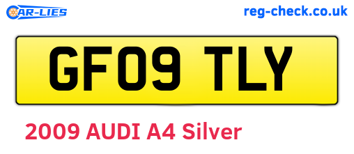 GF09TLY are the vehicle registration plates.