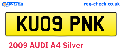 KU09PNK are the vehicle registration plates.