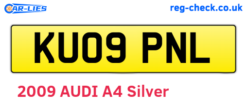 KU09PNL are the vehicle registration plates.