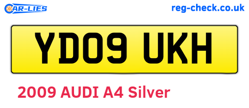 YD09UKH are the vehicle registration plates.
