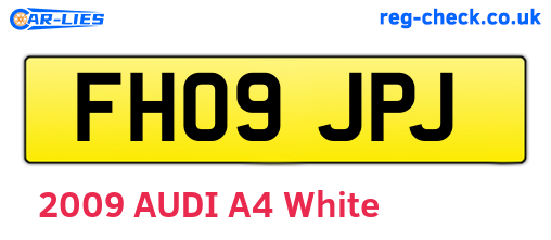 FH09JPJ are the vehicle registration plates.