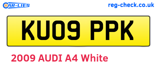 KU09PPK are the vehicle registration plates.