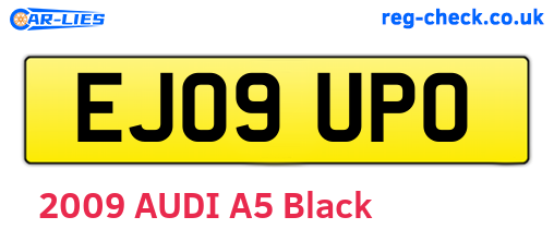 EJ09UPO are the vehicle registration plates.