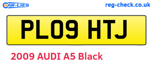 PL09HTJ are the vehicle registration plates.