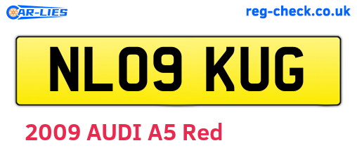 NL09KUG are the vehicle registration plates.