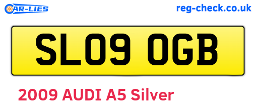 SL09OGB are the vehicle registration plates.