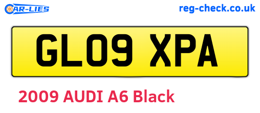 GL09XPA are the vehicle registration plates.