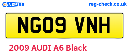 NG09VNH are the vehicle registration plates.