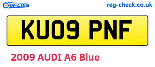 KU09PNF are the vehicle registration plates.