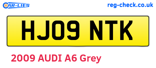 HJ09NTK are the vehicle registration plates.