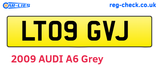 LT09GVJ are the vehicle registration plates.