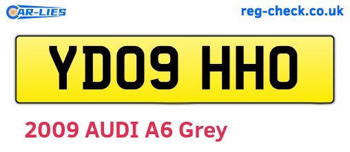 YD09HHO are the vehicle registration plates.