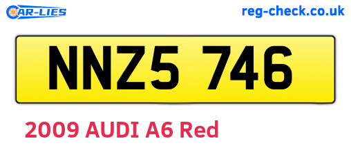 NNZ5746 are the vehicle registration plates.