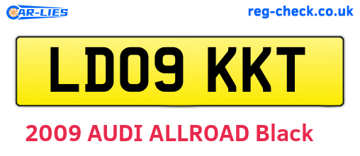 LD09KKT are the vehicle registration plates.