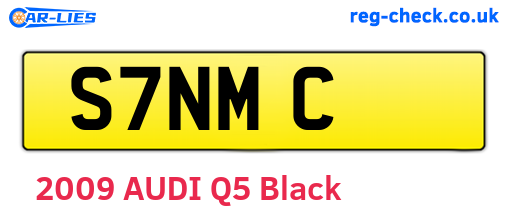 S7NMC are the vehicle registration plates.