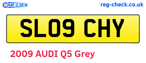 SL09CHY are the vehicle registration plates.