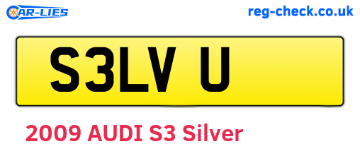 S3LVU are the vehicle registration plates.