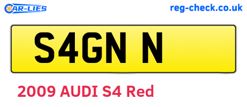 S4GNN are the vehicle registration plates.