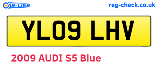 YL09LHV are the vehicle registration plates.