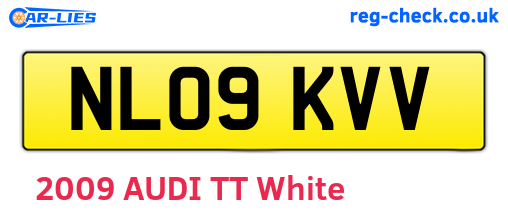 NL09KVV are the vehicle registration plates.