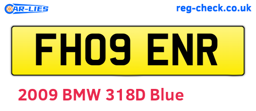 FH09ENR are the vehicle registration plates.