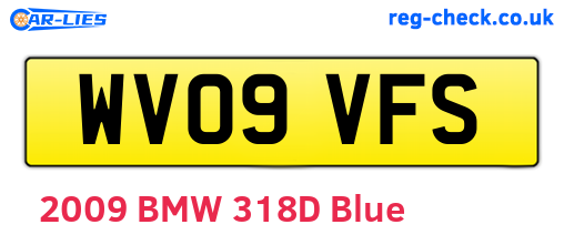 WV09VFS are the vehicle registration plates.