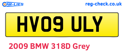 HV09ULY are the vehicle registration plates.