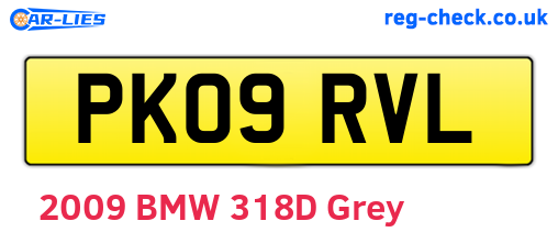 PK09RVL are the vehicle registration plates.