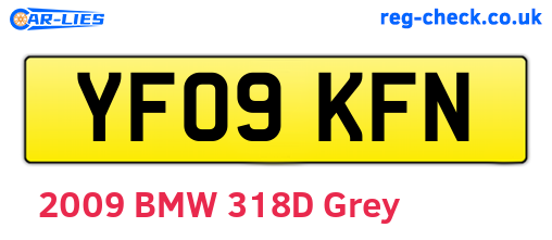 YF09KFN are the vehicle registration plates.