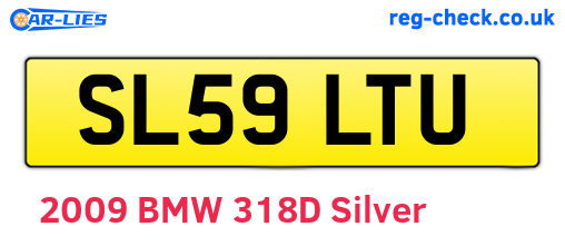 SL59LTU are the vehicle registration plates.