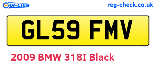 GL59FMV are the vehicle registration plates.