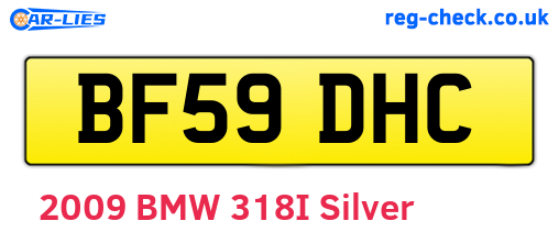 BF59DHC are the vehicle registration plates.