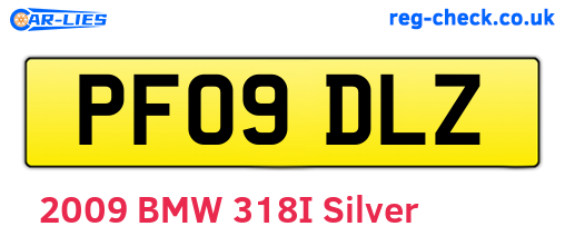 PF09DLZ are the vehicle registration plates.