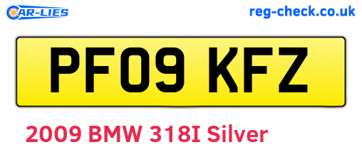 PF09KFZ are the vehicle registration plates.