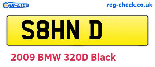 S8HND are the vehicle registration plates.