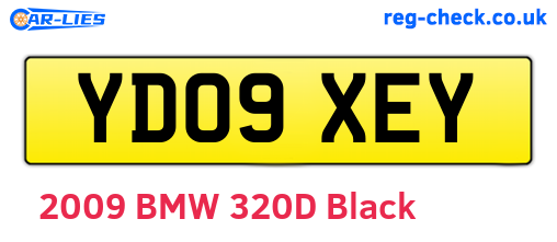 YD09XEY are the vehicle registration plates.