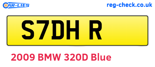 S7DHR are the vehicle registration plates.