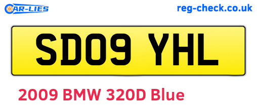 SD09YHL are the vehicle registration plates.