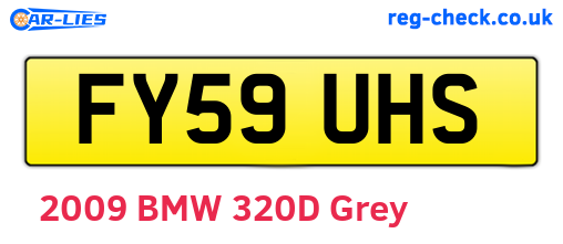 FY59UHS are the vehicle registration plates.