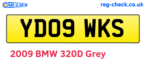 YD09WKS are the vehicle registration plates.