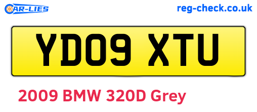 YD09XTU are the vehicle registration plates.