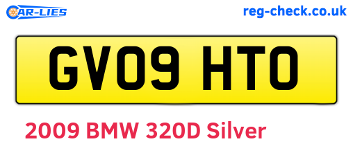 GV09HTO are the vehicle registration plates.