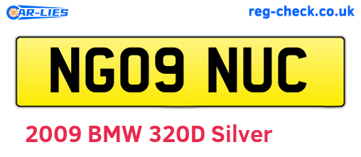 NG09NUC are the vehicle registration plates.