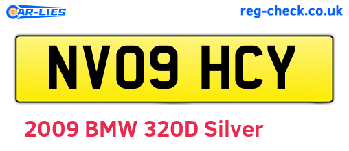 NV09HCY are the vehicle registration plates.