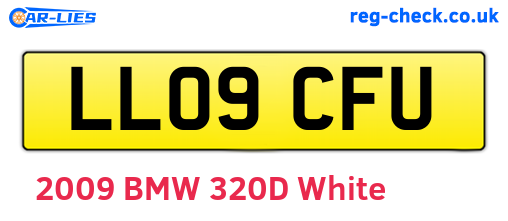 LL09CFU are the vehicle registration plates.