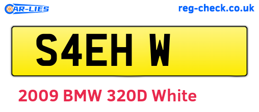 S4EHW are the vehicle registration plates.